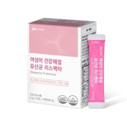 여성이 건강해질 유산균 리스펙타
