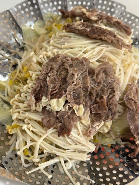 양배추 숙주 팽이버섯찜의 썸네일