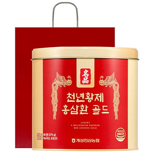천년황제 홍삼환골드 3.75g 100환