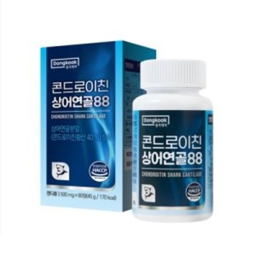 동국제약 콘드로이친 상어연골88 효능, 부작용, 실제 후기, 성분, 복용법 (2024) | 필라이즈